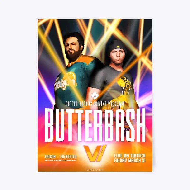 BUTTERBASH VI Poster Design